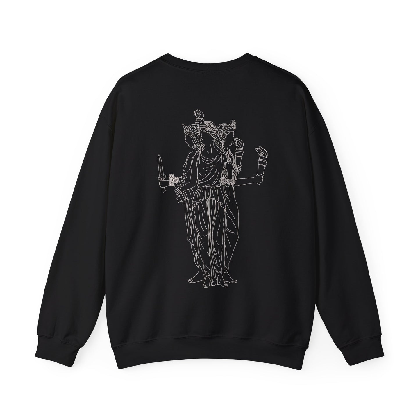 Hecate Crewneck Sweatshirt - Back Design