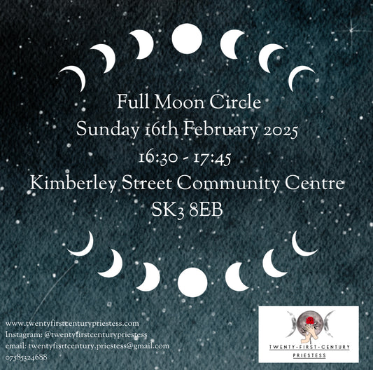 16th Feb - Full Moon Circle