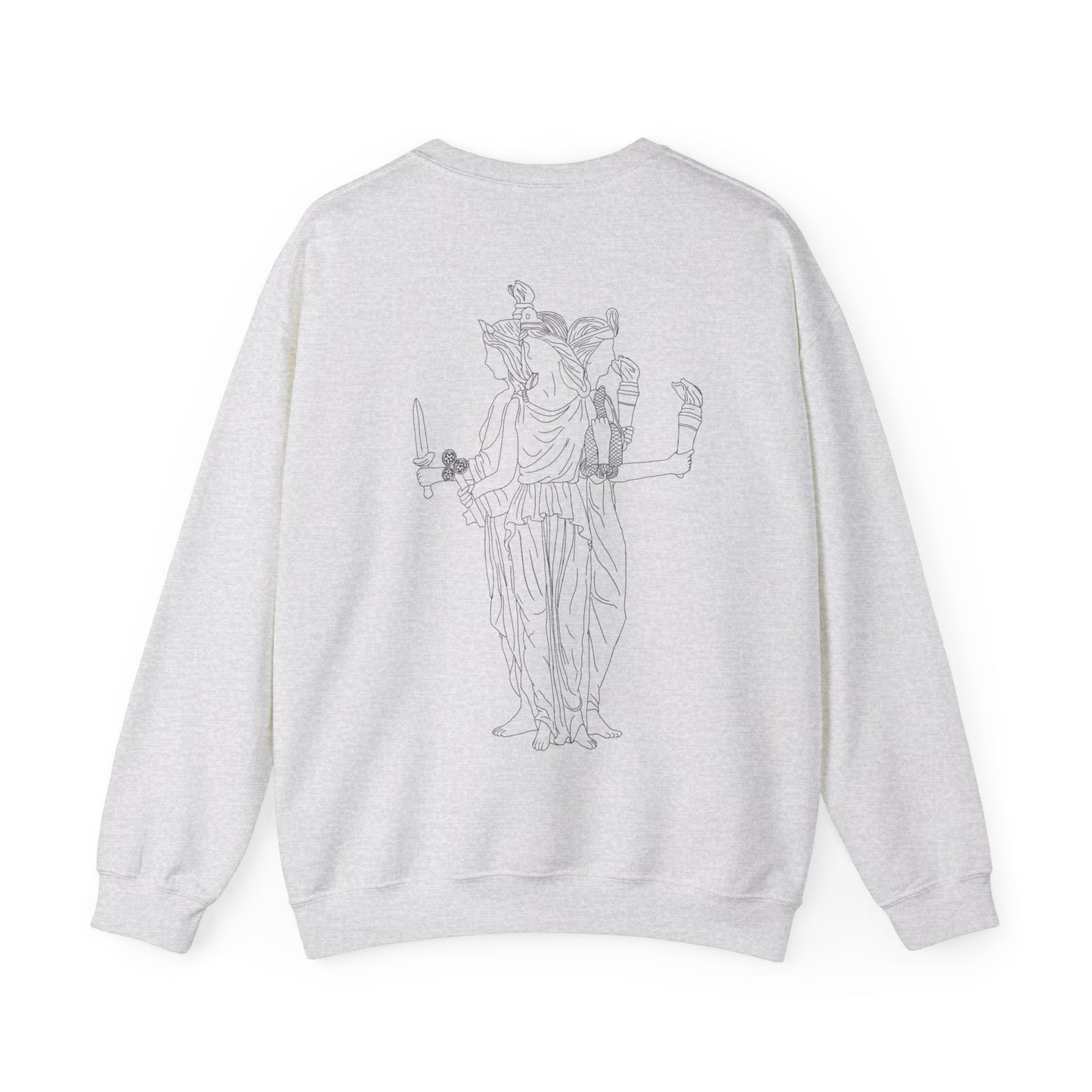 Hecate Crewneck Sweatshirt - Back Design